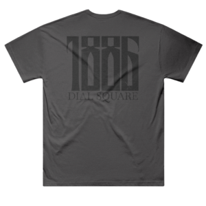 DIAL SQUARE – Oversized Graphic T-Shirt (Blackout)