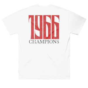 1966 CHAMPIONS – Oversized Graphic T-Shirt (White)