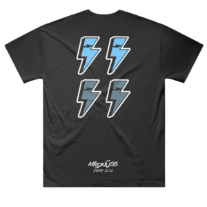 11:11 – Oversized Graphic T-Shirt (Black)